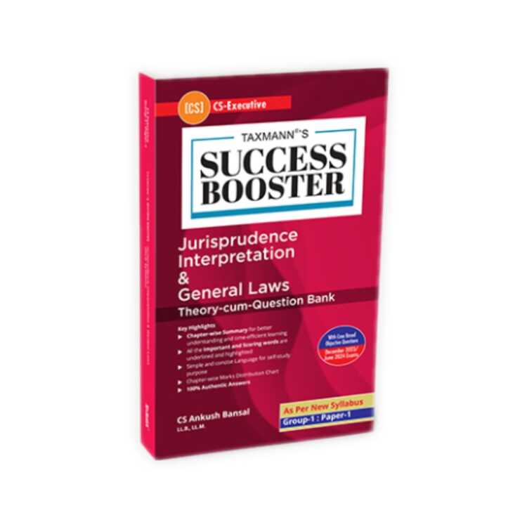 Ankush Bansal's Jurisprudence Interpretation & General Laws Success Booster