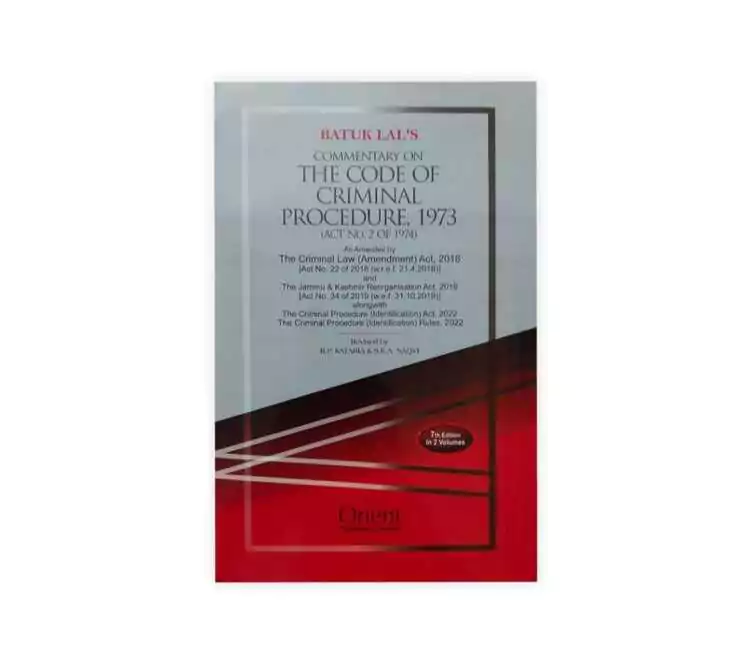 Batuk Lal's The Code Of Criminal Procedure 1973