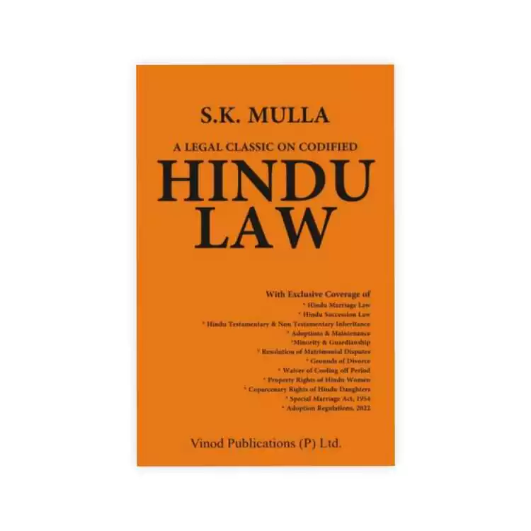 Mulla's Hindu Law With Latest Case Laws