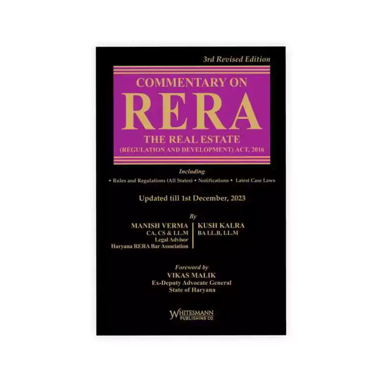 Kush Kalra's Commentary on RERA