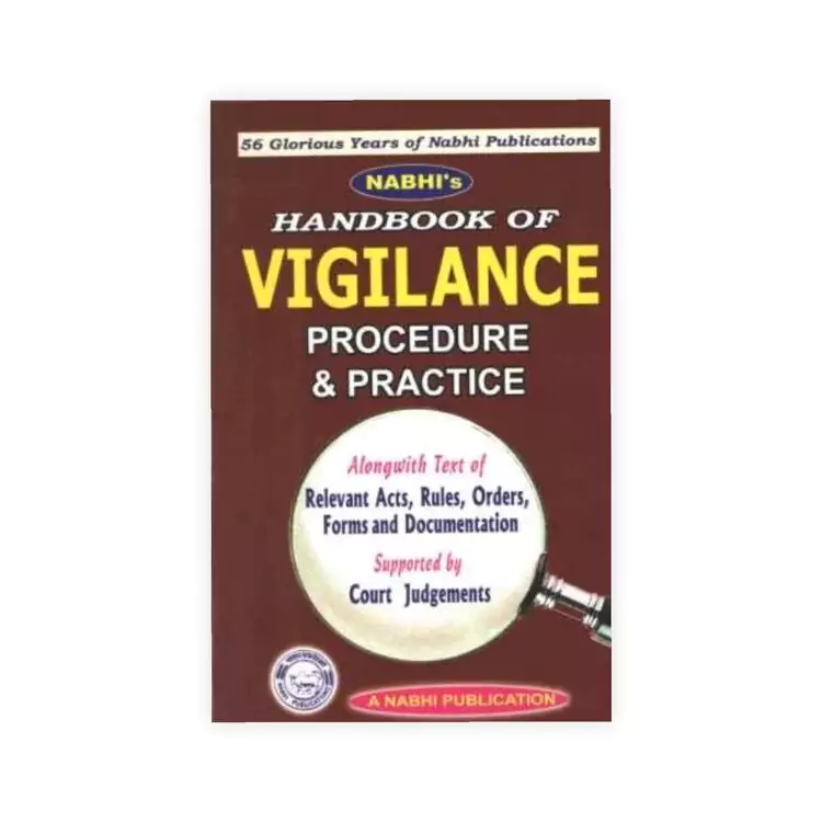 Geeta Ram's Handbook Of Vigilance -Procedure & Practice