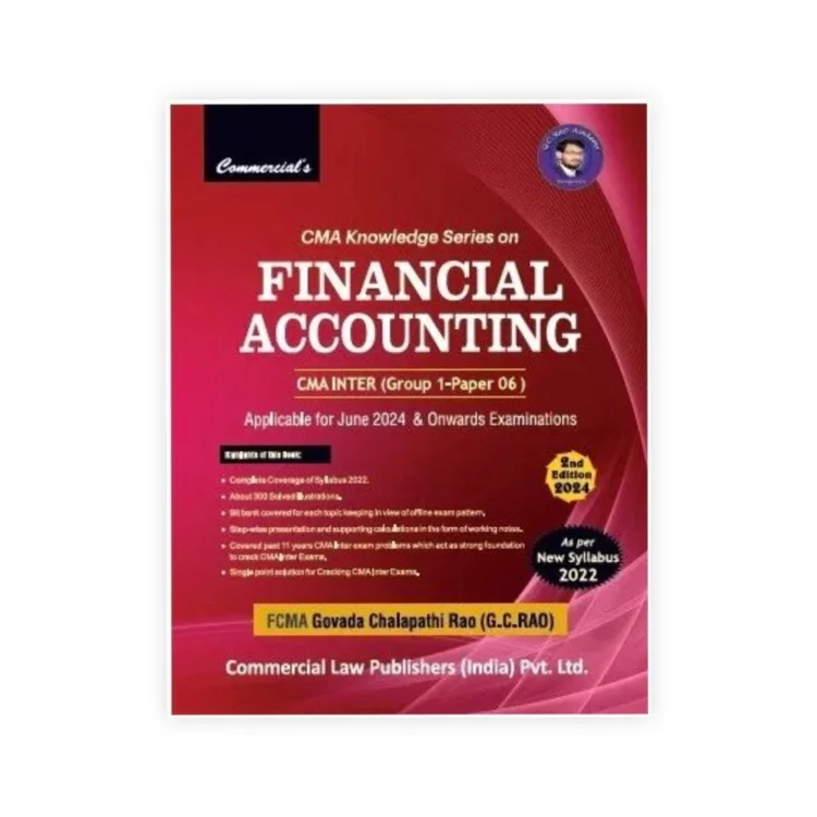 G.C. Rao's CMA Knowledge Series on Financial Accounting 