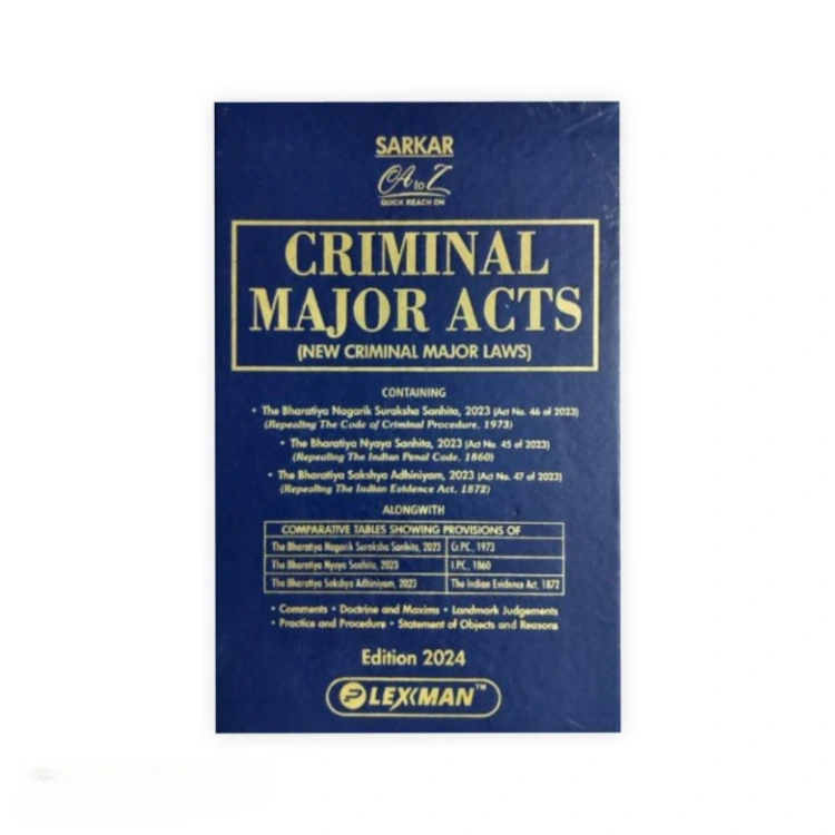 Sarkar's Criminal Major Acts