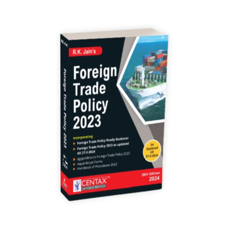 R K Jain's Foreign Trade Policy 2023