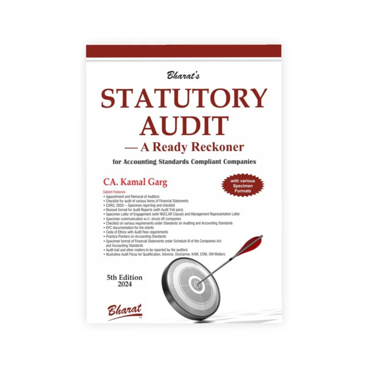 CA. Kamal Garg's Statutory Audit - A Ready Reckoner for Accounting Standards Compliant Companies