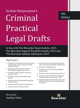 Sushan Kunjuraman's Criminal Practical Legal Drafts
