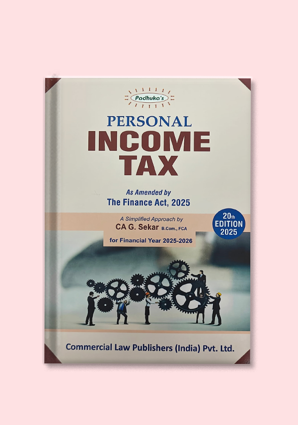 G. Sekar Personal INCOME TAX ACT