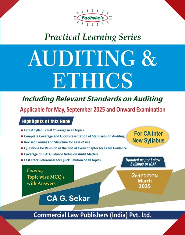 G. Sekar Practical Learning Series Auditing and Ethics