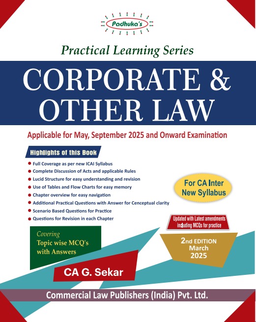 G. Sekar Practical Learning Series CORPORATE & OTHER LAW