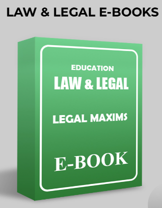 Law and Legal Maxims