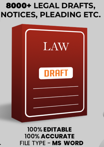 8000+ Legal Drafts Bundle (Downloadable Word Documents) in Hindi and English Combo Pack