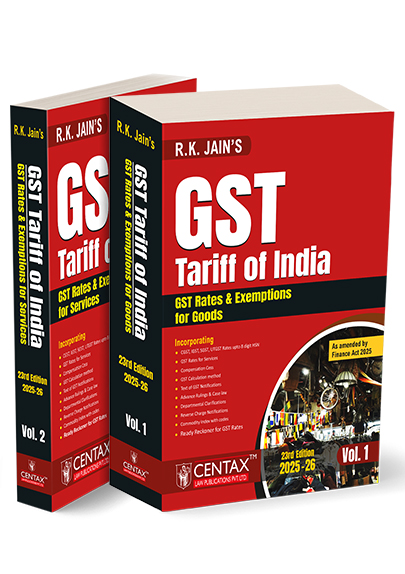RK Jain GST Tariff of India