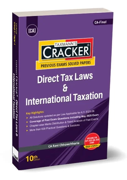 Ravi Chhawchharia CA Final Direct Tax Laws Cracker