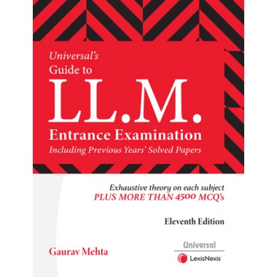 Gaurav Mehta Universal's Guide to LL.M. Entrance Examination