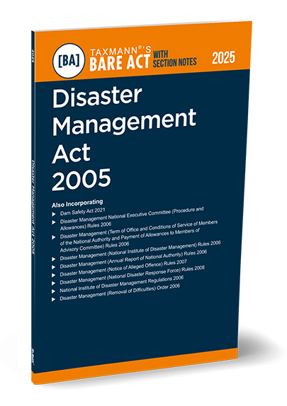 Taxmann Disaster Management Act 2005