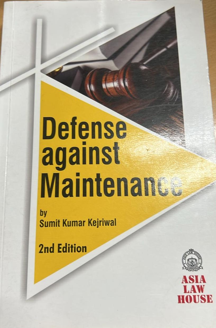 Sumit Kumar Kejriwal's Defense Against Maintenance