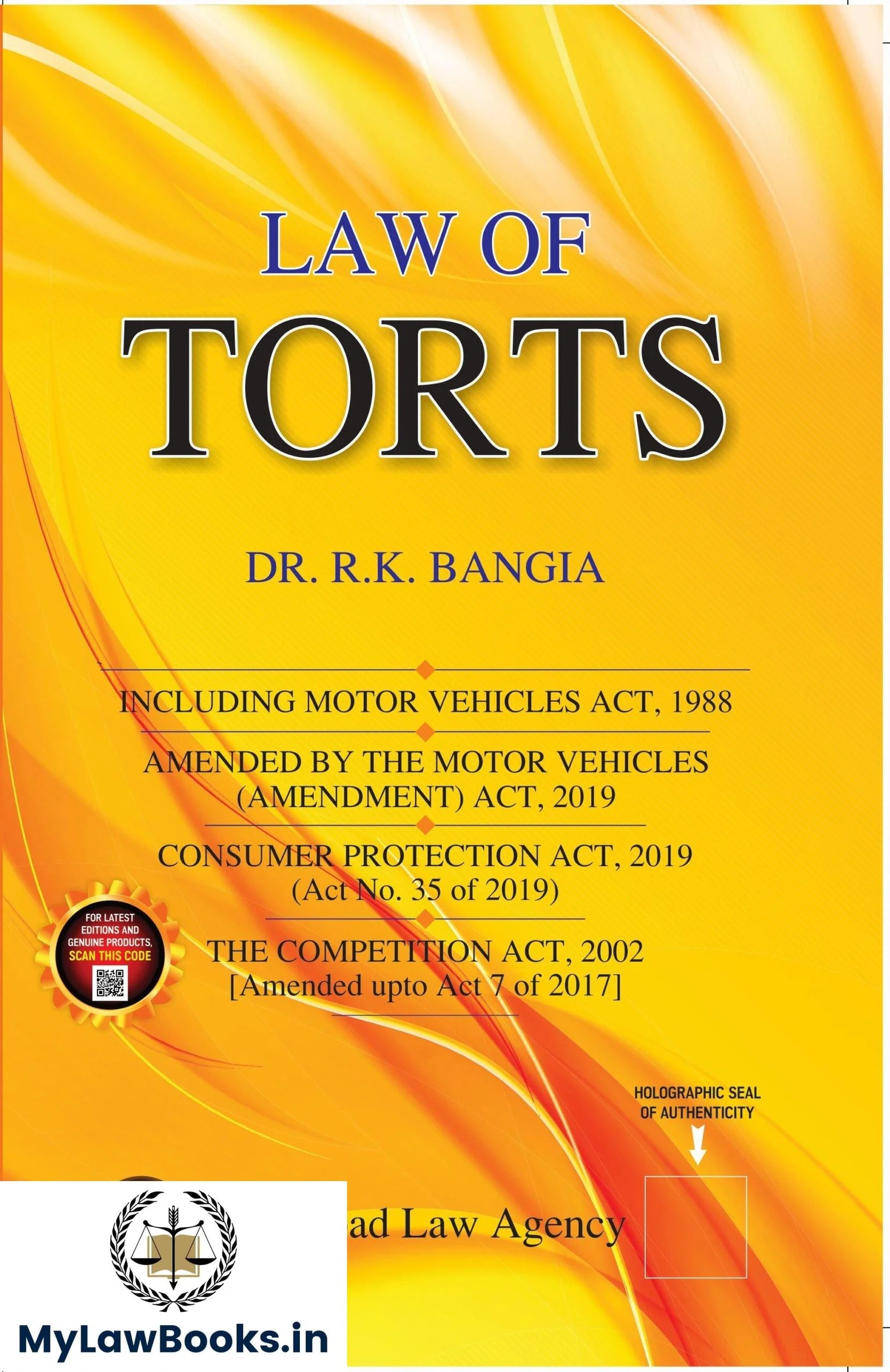 R.K. Bangia Law of Torts with Consumer Protection Act