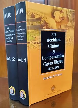 Manohar & Chitaley AIR Accident Claims and Compensation Cases Digest