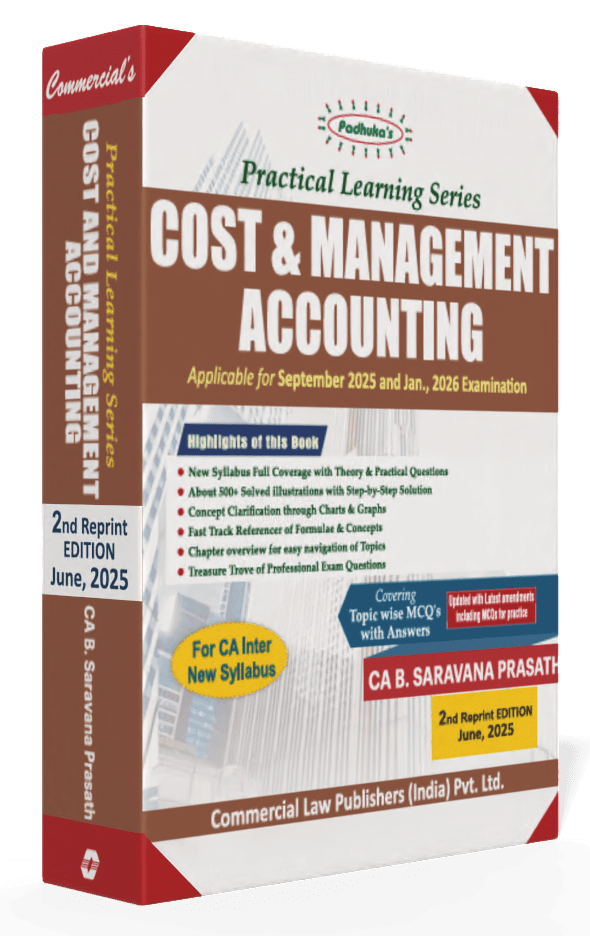 CA B. Saravana Prasath Practical Learning Series Cost and Management Accounting