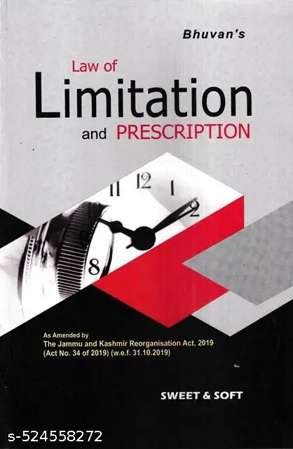 Bhuvan Law Of Limitation And Prescription