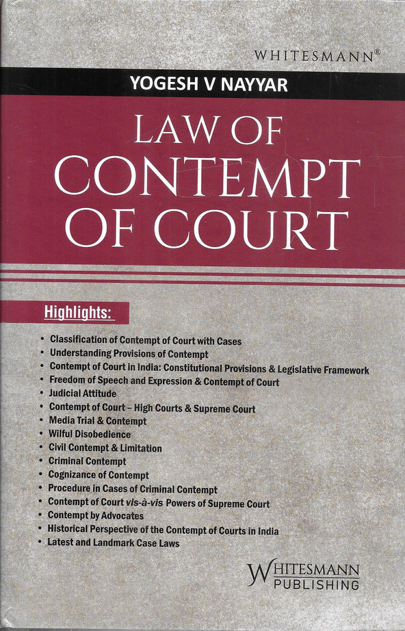 Yogesh V Nayyar law of contempt of court