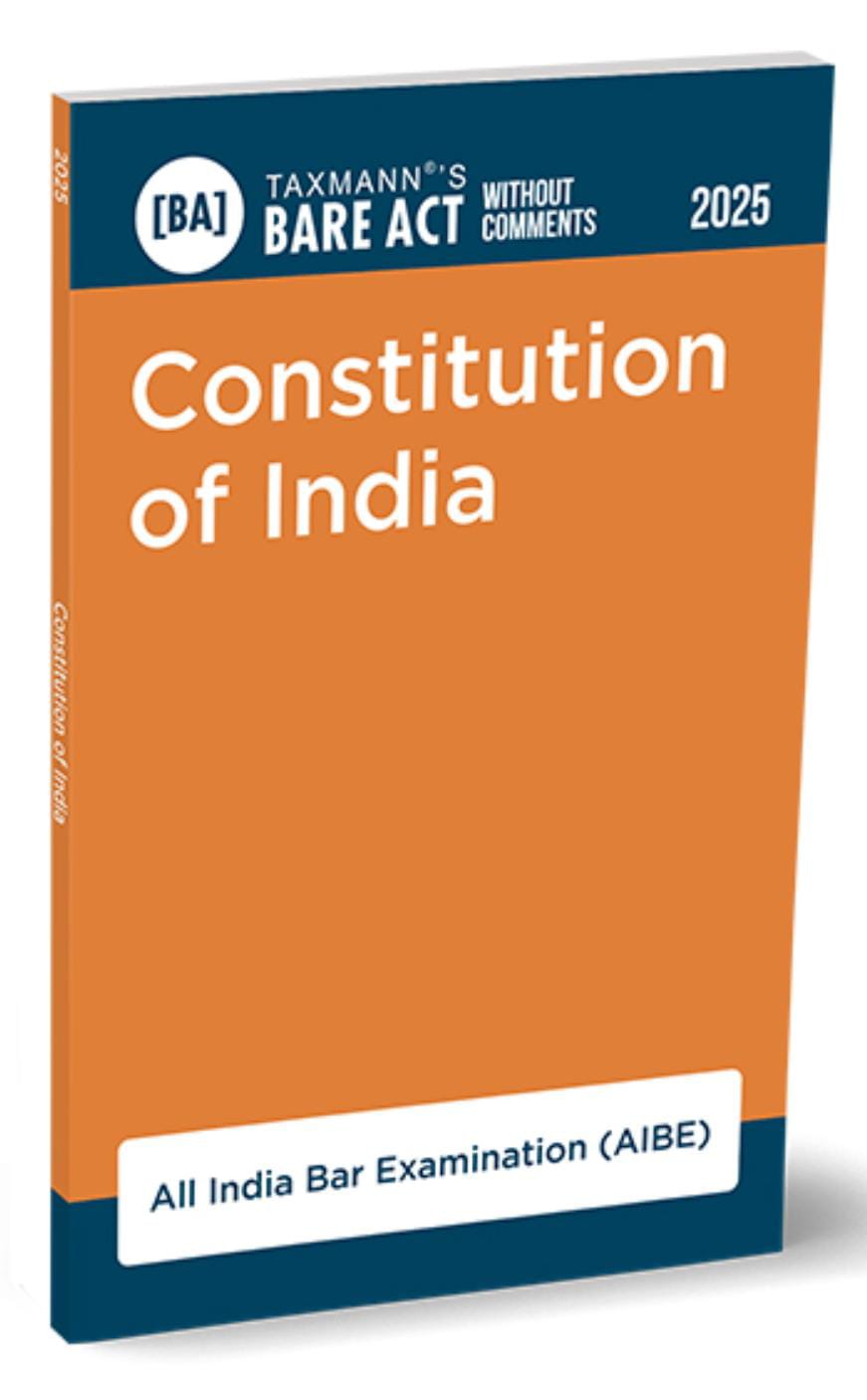 Taxmann Constitution of India