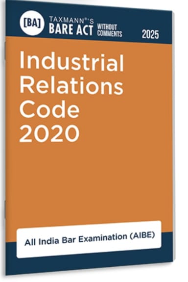 Taxmann Industrial Relations Code 2020