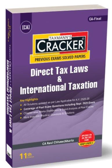 Ravi Chhawchharia Direct Tax Laws & International Taxation