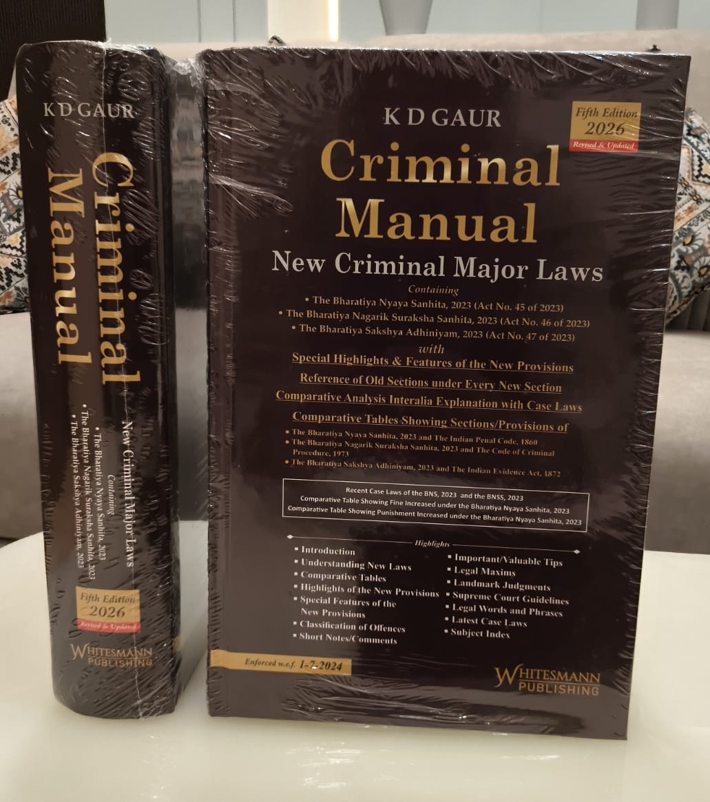 K.D Gaur Criminal Manual 