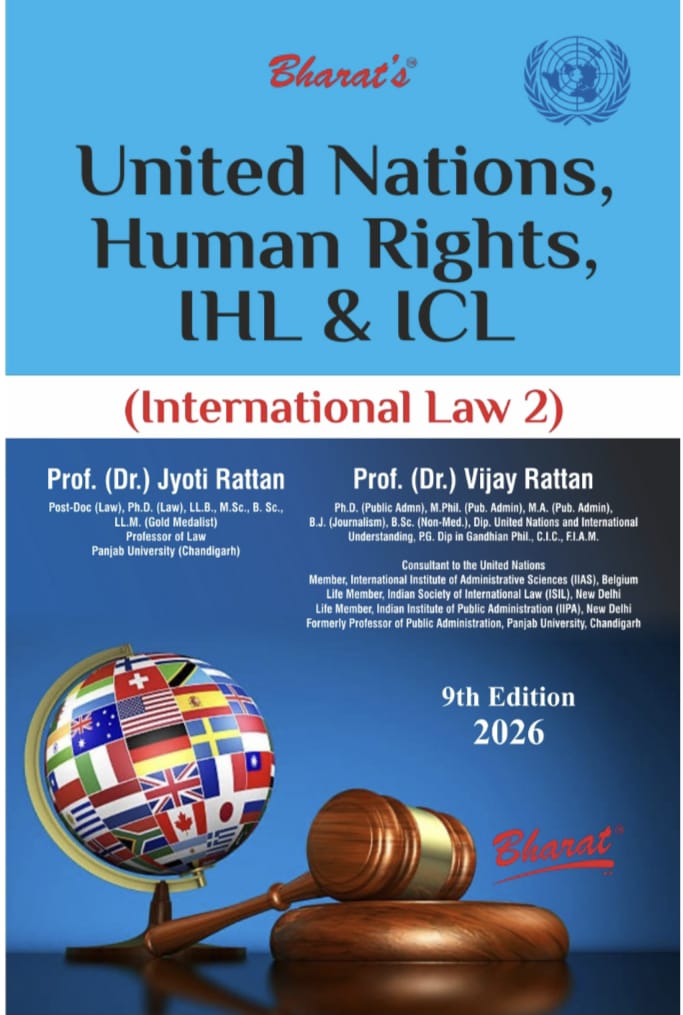 Prof Dr Jyoti Rattan Prof Dr Jyoti Rattan United Nations Human Rights IHL & ICL International Law 2