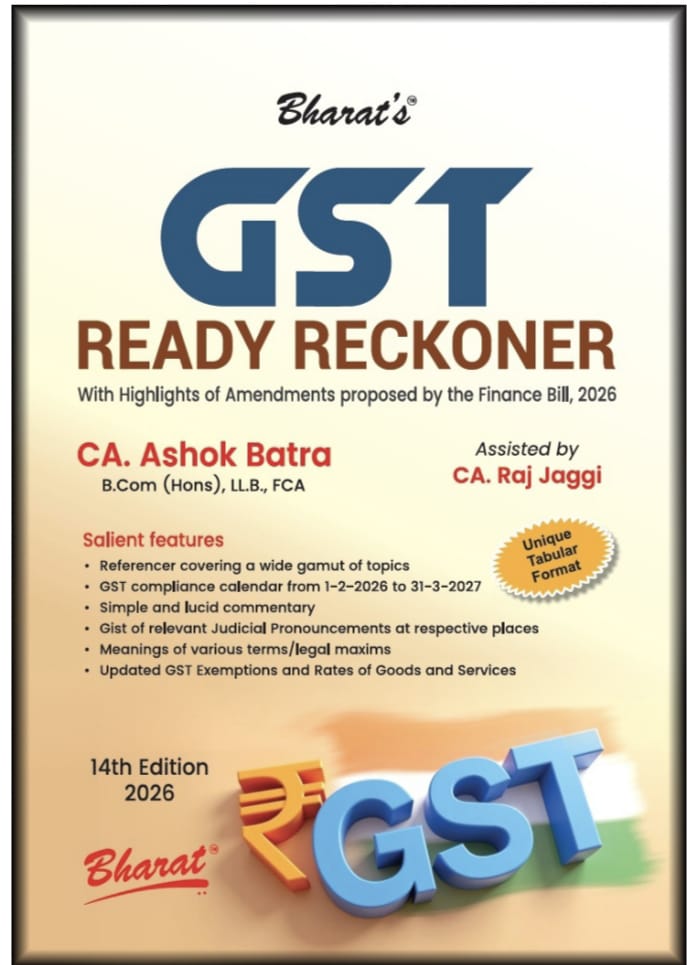 CA Ashok Batra Bharat GST Ready Reckoner