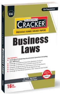 Dr S K Aggarwal Taxmann Cracker Business Laws