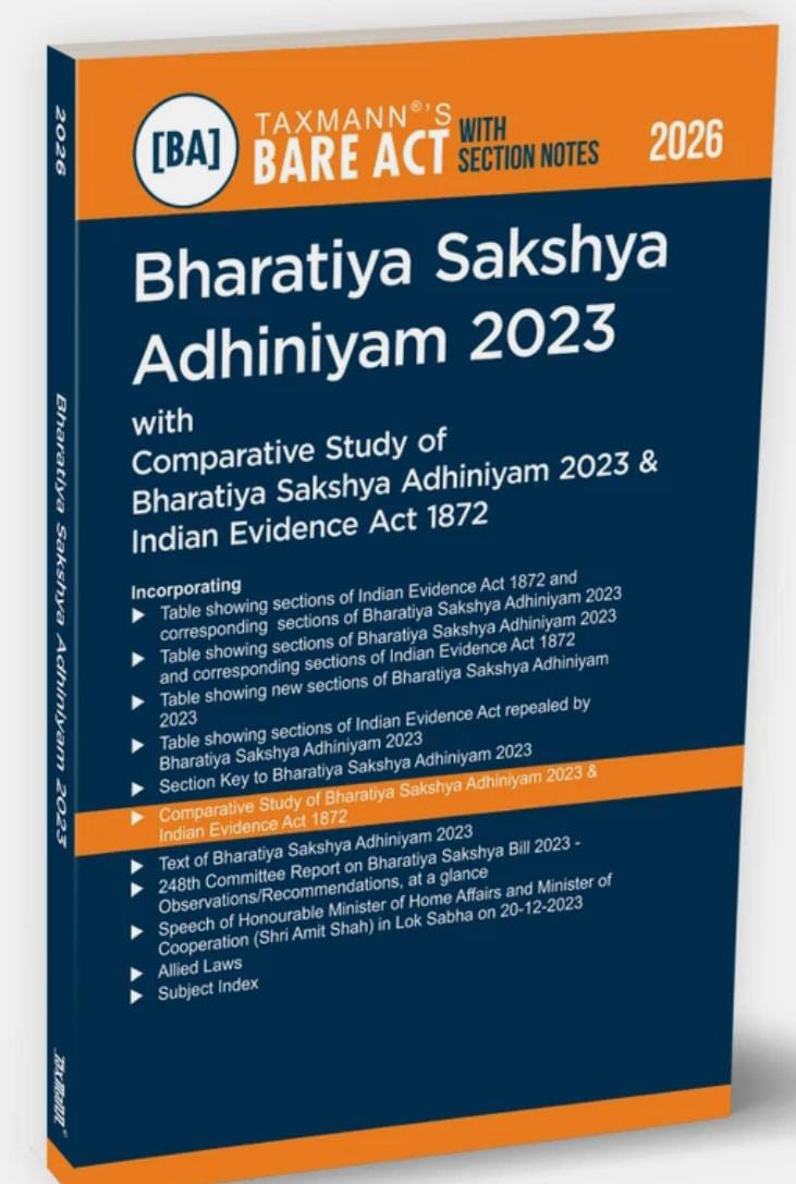 Bharatiya Sakshya Adhiniyam 2023 BSA