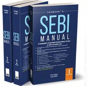 Taxmann SEBI Manual edition 41th2023