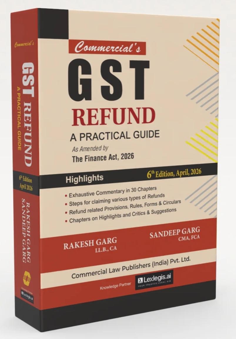Rakesh Garg Sandeep Garg GST Refund A Practical Guide