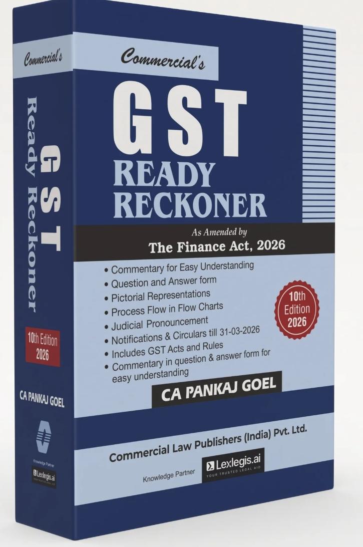 Pankaj Goel GST Ready Reckoner