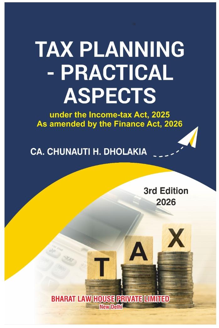 Chunauti H Dholakia Tax Planning Practical Aspects