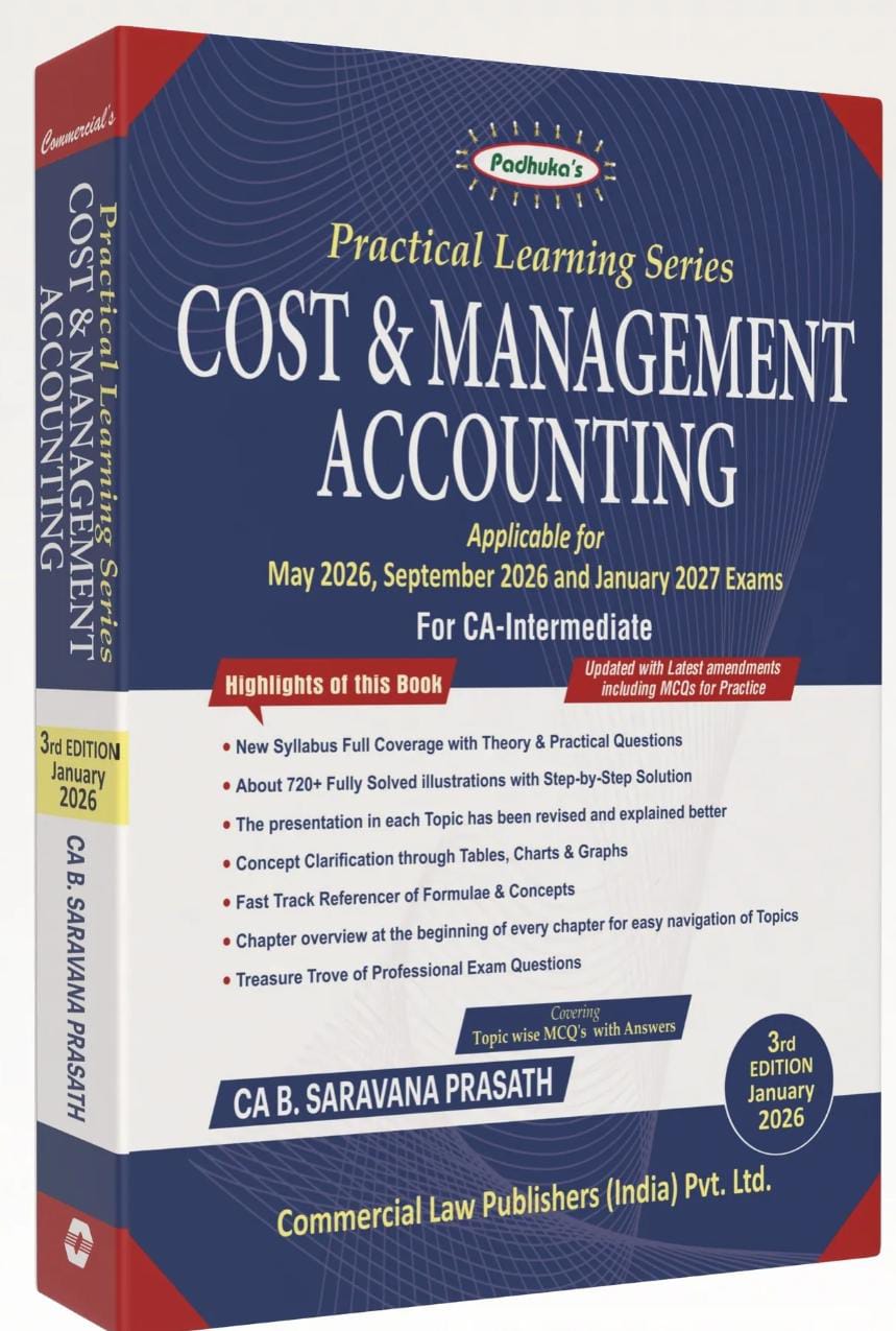 G Sekar Practical Learning Series Cost and Management Accounting